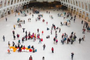 people inside mall